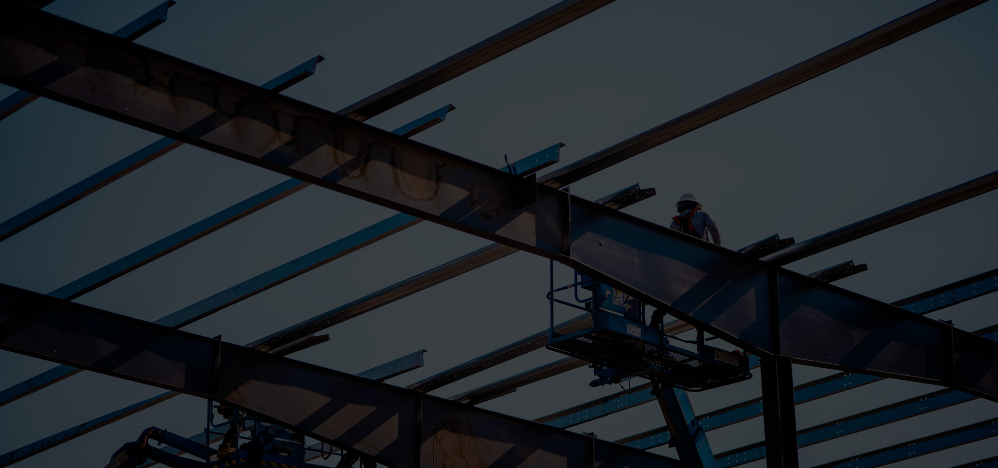 birds eye view of bishes finished building